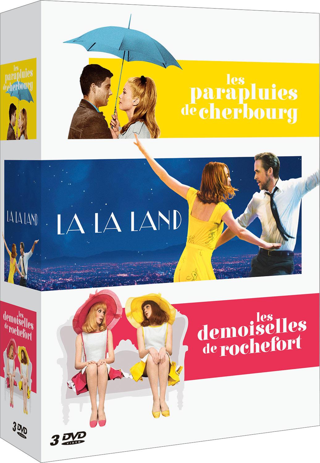 Les Parapluies de Cherbourg + La La Land + Les Demoiselles de Rochefort [DVD]