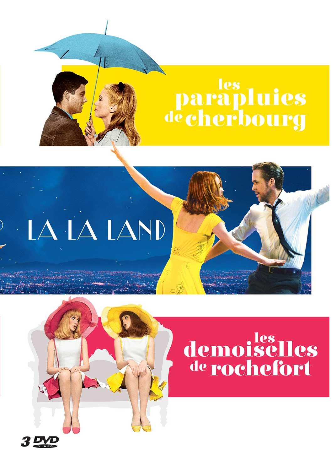 Les Parapluies de Cherbourg + La La Land + Les Demoiselles de Rochefort [DVD]