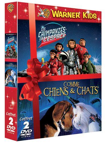 Les Chimpanzés de l'espace + Comme chiens & chats [DVD]