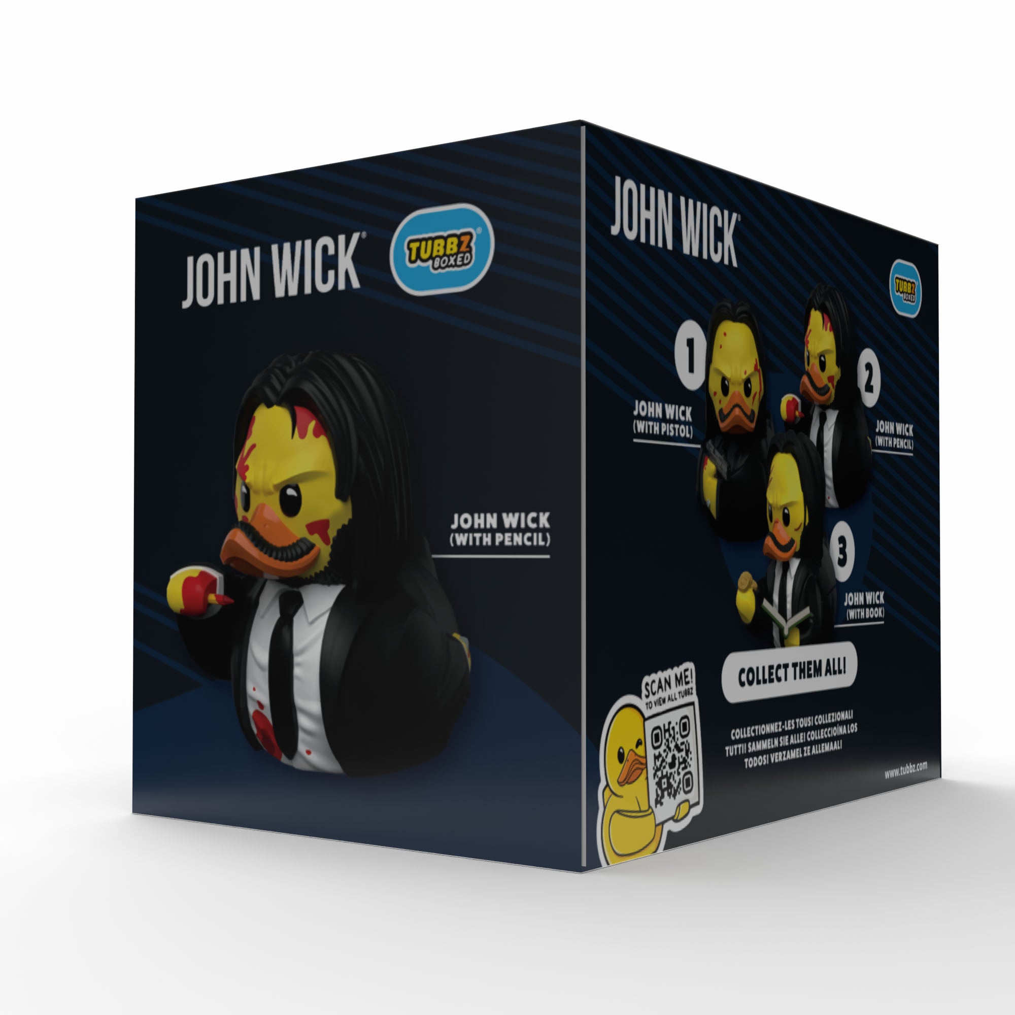 Numskull - Best of TUBBZ Boîte Canard de bain - John Wick 2 - John Wick "Crayon" - 9cm