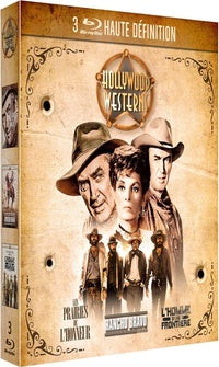 3 Westerns de légende : Rancho Bravo + L'Homme sans frontière + Les Prairies de l'honneur [Blu-ray]