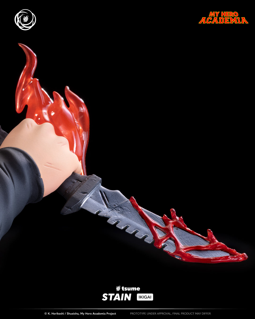 Tsume Art - IKIGAI 1/6 - My Hero Academia - Stain Statue 42cm