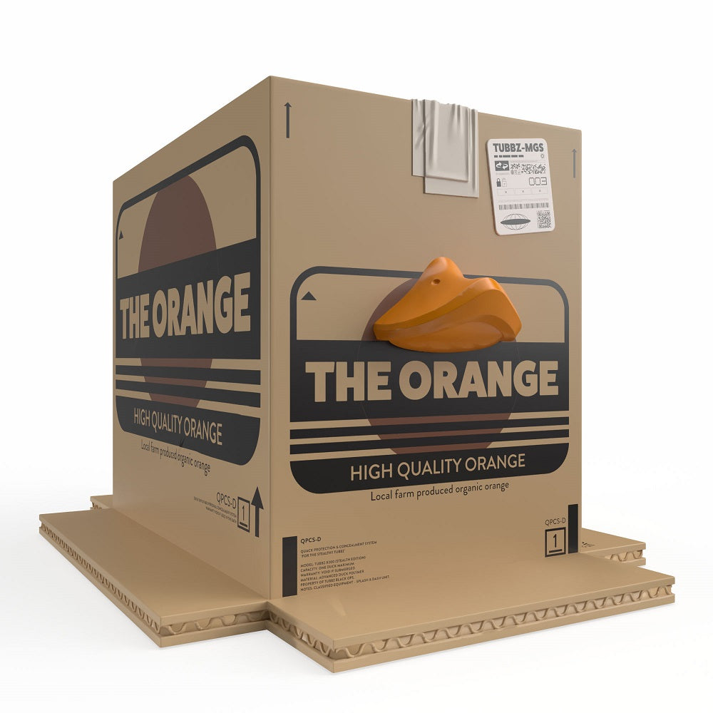 Numskull - Best of TUBBZ Boîte Canard de bain - Metal Gear Solid - The Orange Box - 9cm