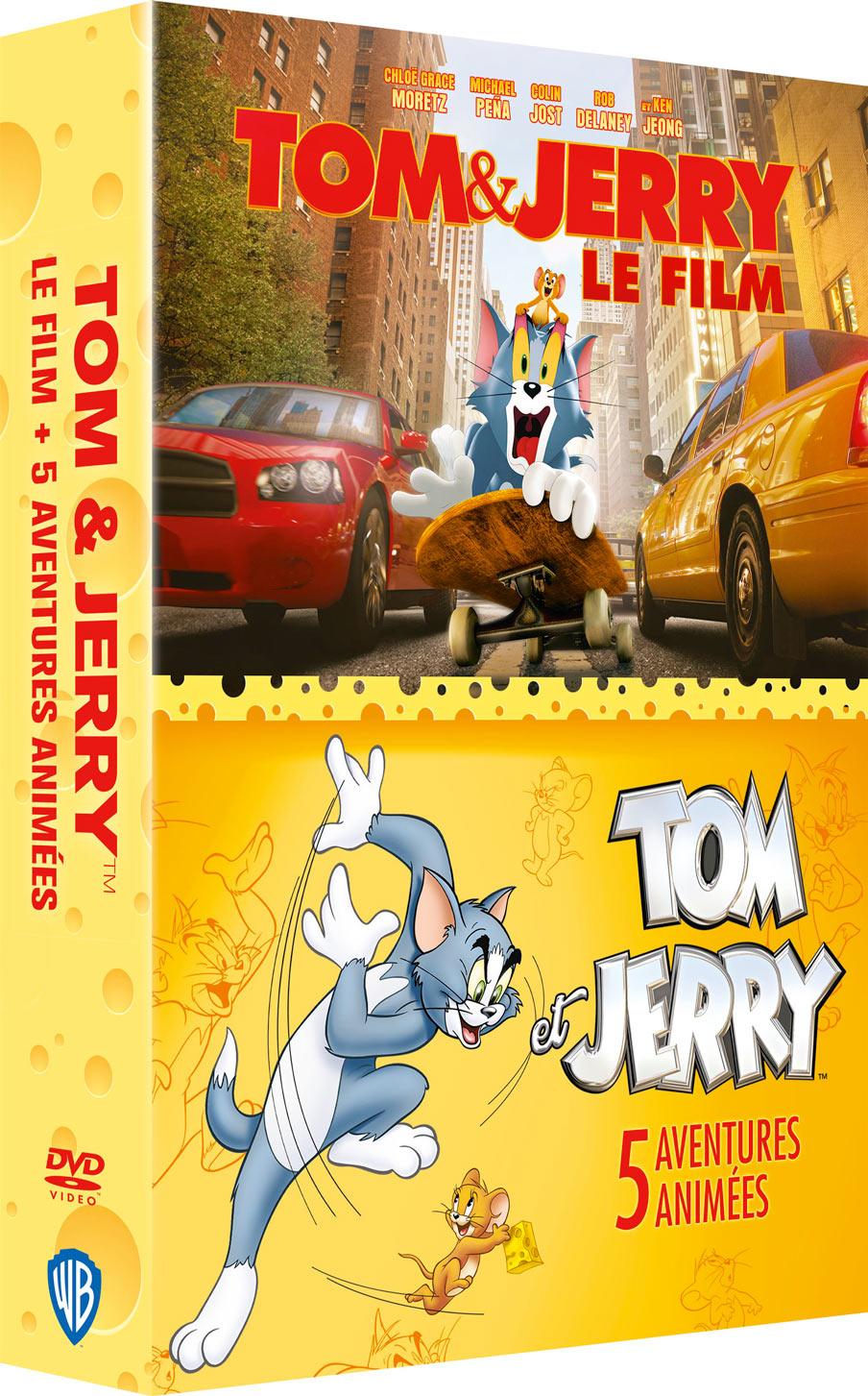 Tom et Jerry - Le Film + 5 aventures animées [DVD]