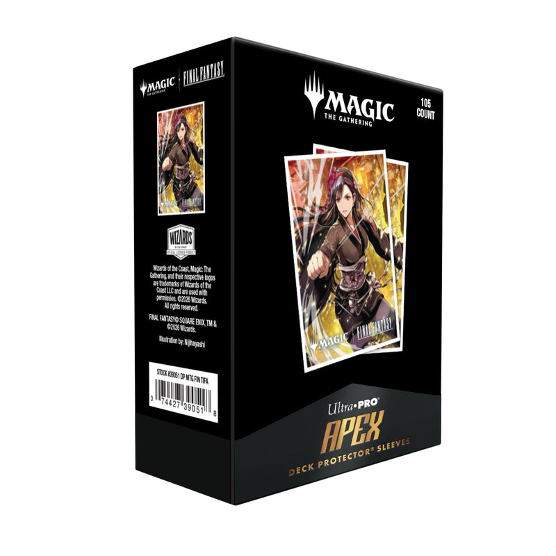 Ultra Pro - Magic: The Gathering - Final Fantasy - Pochettes de protection APEX Deck Tifa Lockhart 105p.