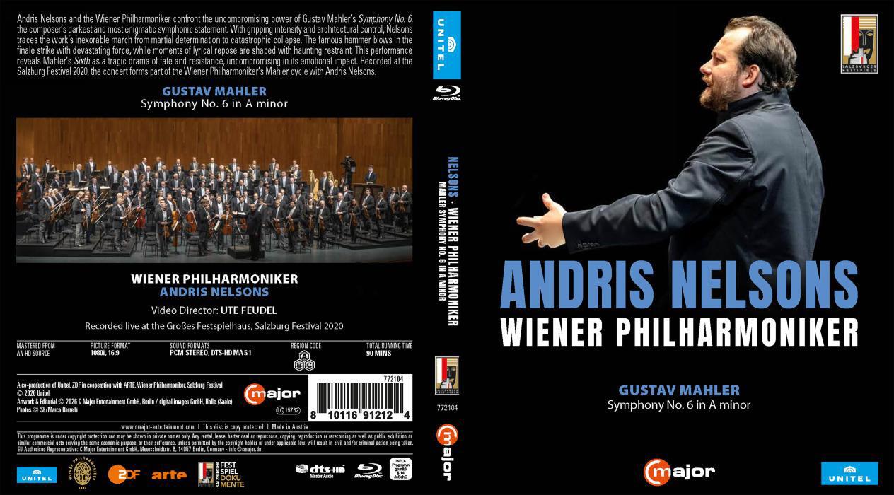 Gustav Mahler (1860-1911) : Symphonie n° 6 en la mineur "Tragique" [Blu-ray]