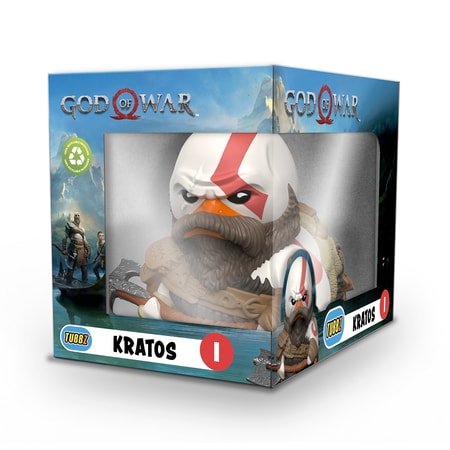Best of TUBBZ Boîte Canard de bain - God of War - Kratos - 9cm - flash vidéo