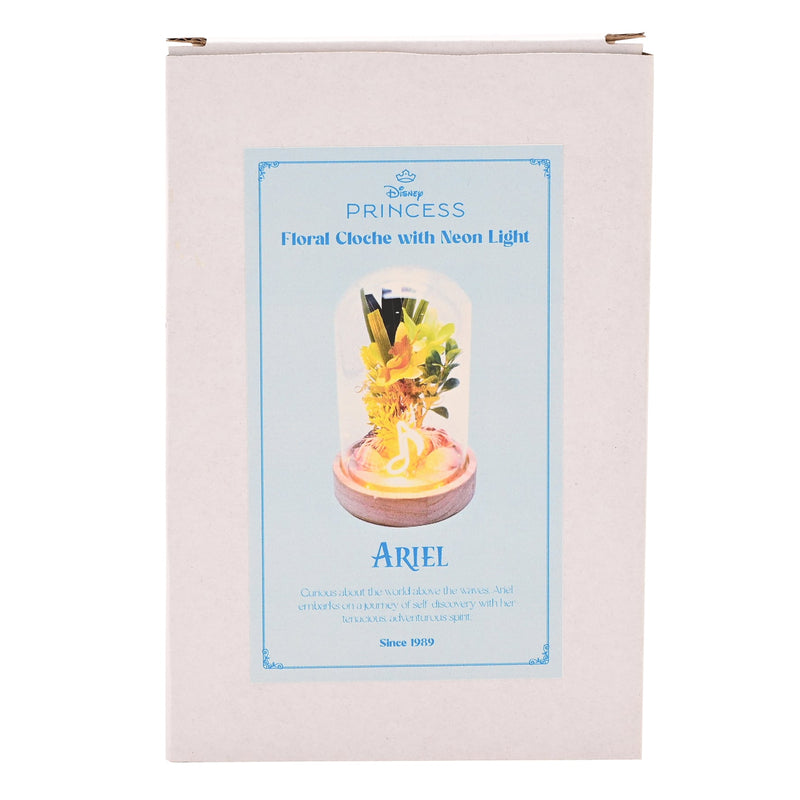 Disney - La Petite Sirène - Cloche Florale avec Lumière Néon "Ariel"