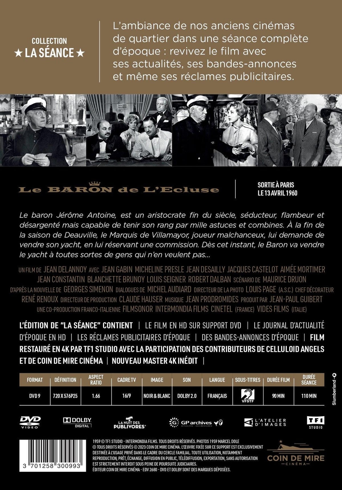 Le Baron de l'écluse [DVD]