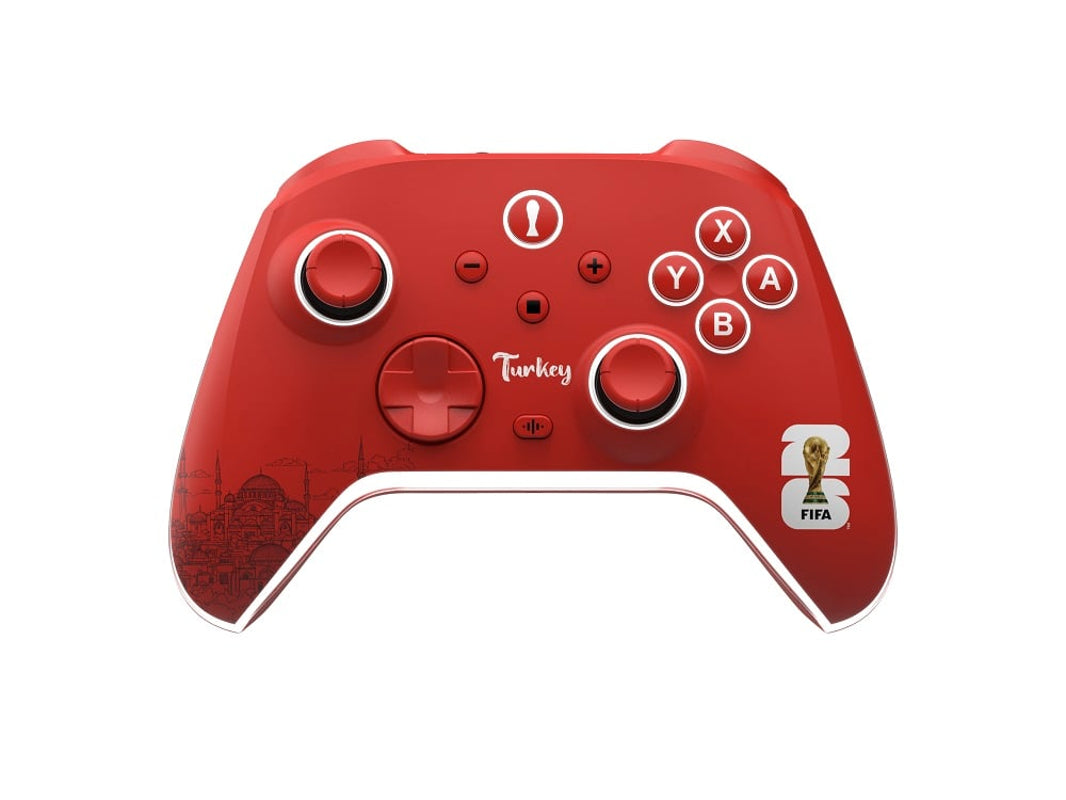 FIFA WorldCup 26 - AURORA+ Manette sans fil Turquie pour Switch, Switch 2, PC, Android et IOS