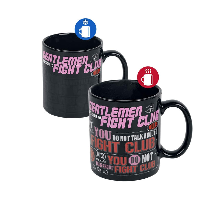 Fight Club - Rules Heat Change Mug