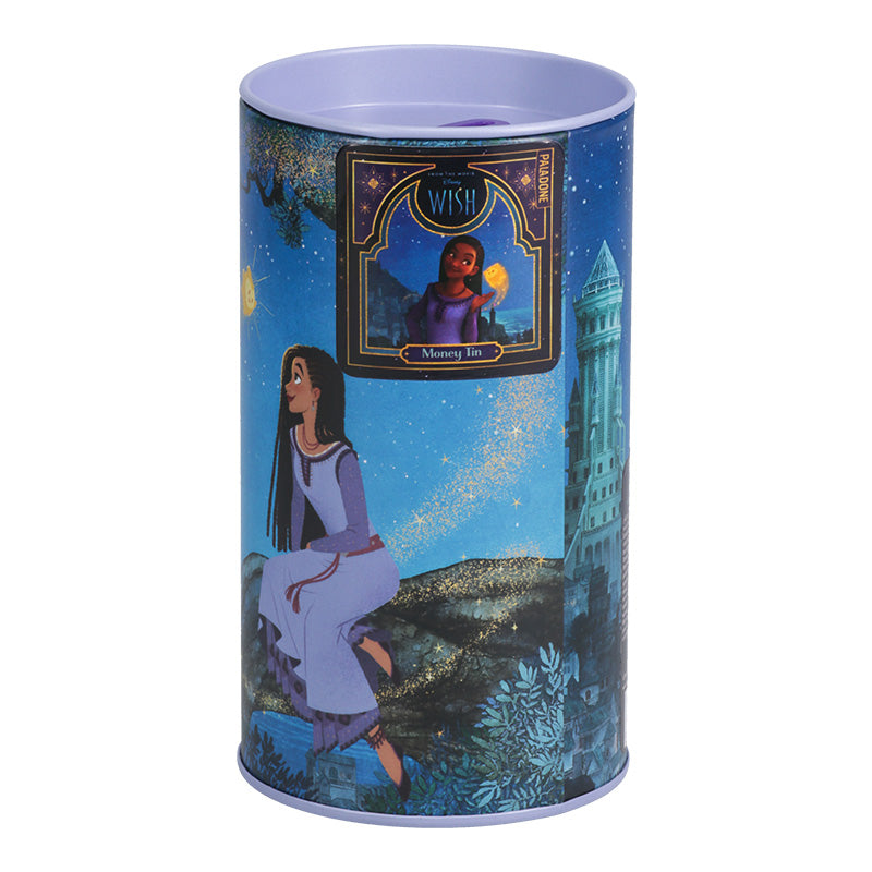 Disney - Wish : Asha et la Bonne Étoile - Tirelire en métal - flash vidéo