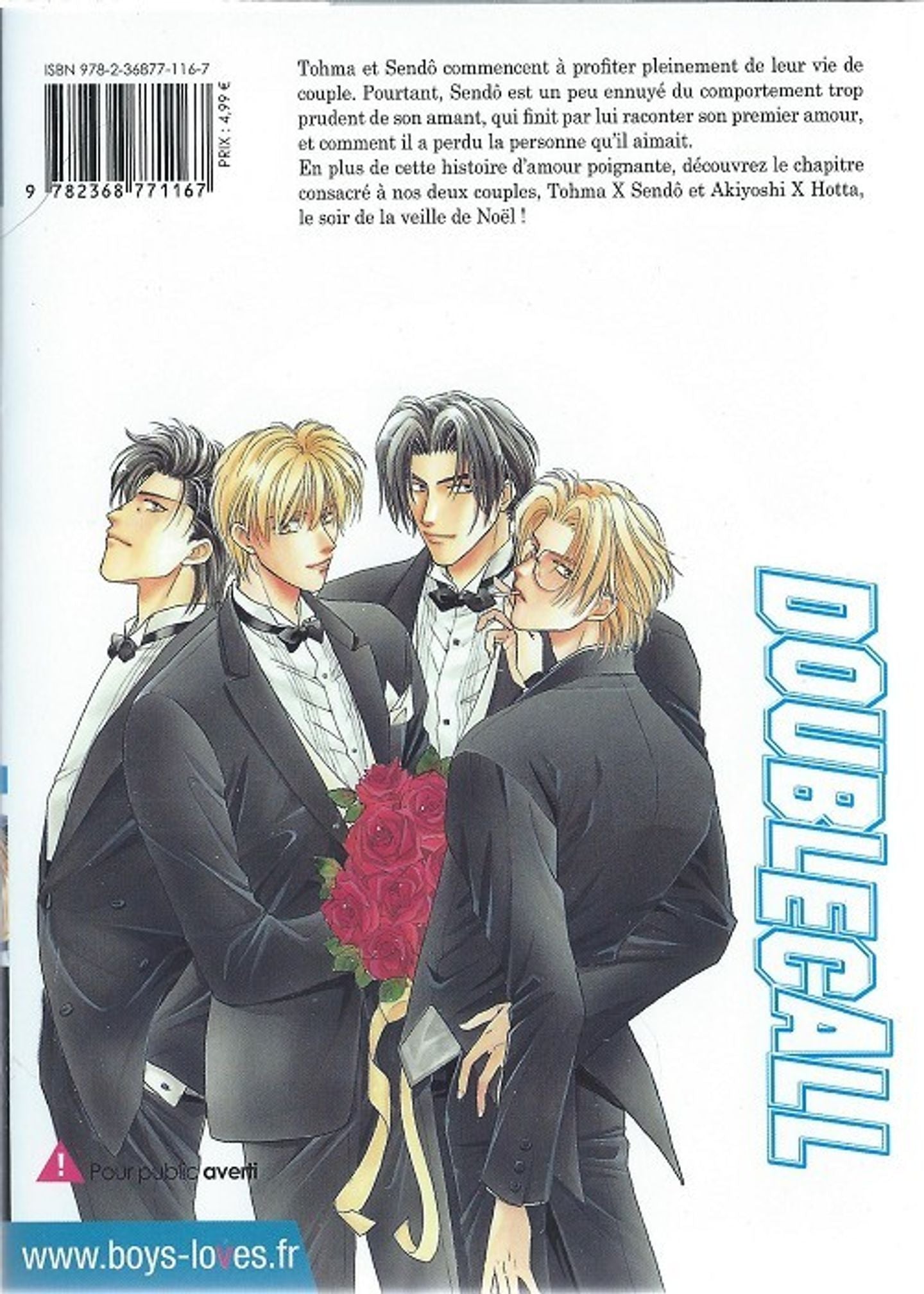 Double Call - Tome 02 - Livre (Manga) - Yaoi - flash vidéo