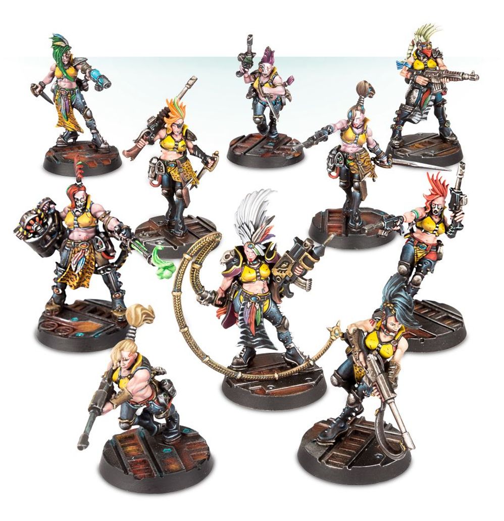 NECROMUNDA ESCHER GANG - flash vidéo
