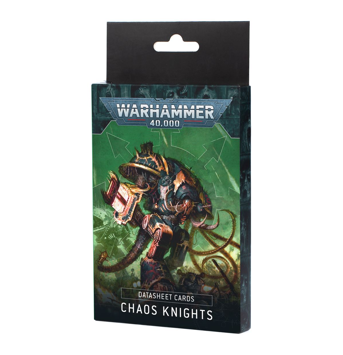 Datasheet Cards: Chaos Knights (Anglais)