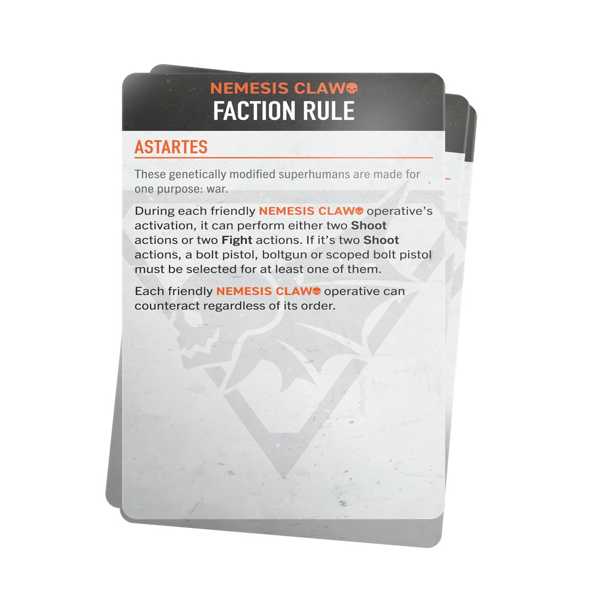 KILL TEAM DATACARDS: NEMESIS CLAW (ENG) - flash vidéo
