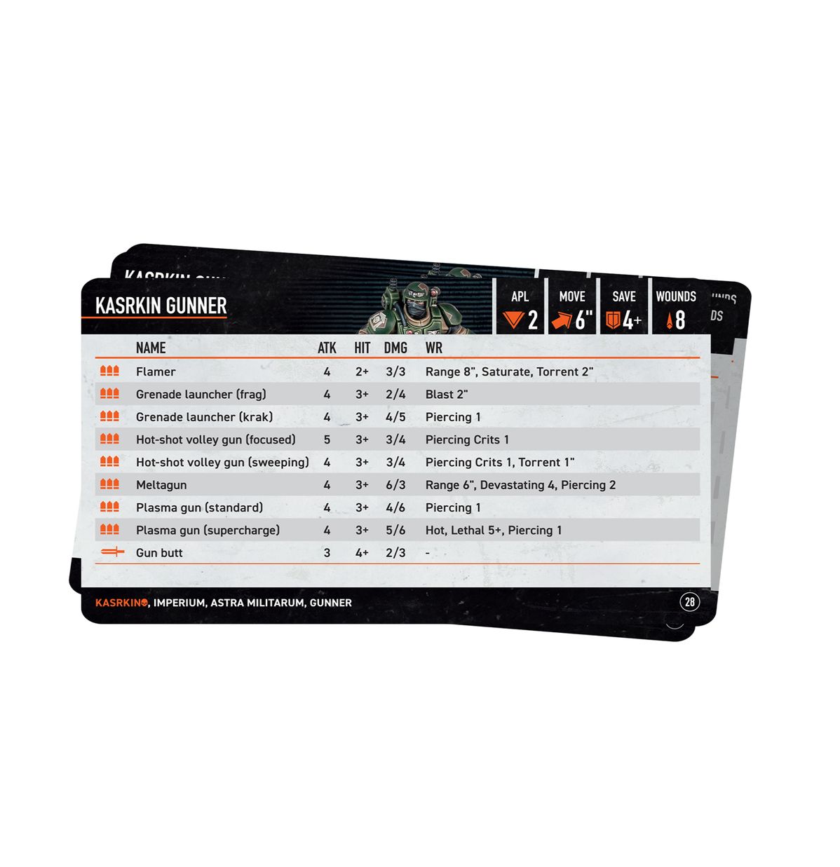 KILL TEAM DATACARDS: KASRKIN (ENG) - flash vidéo