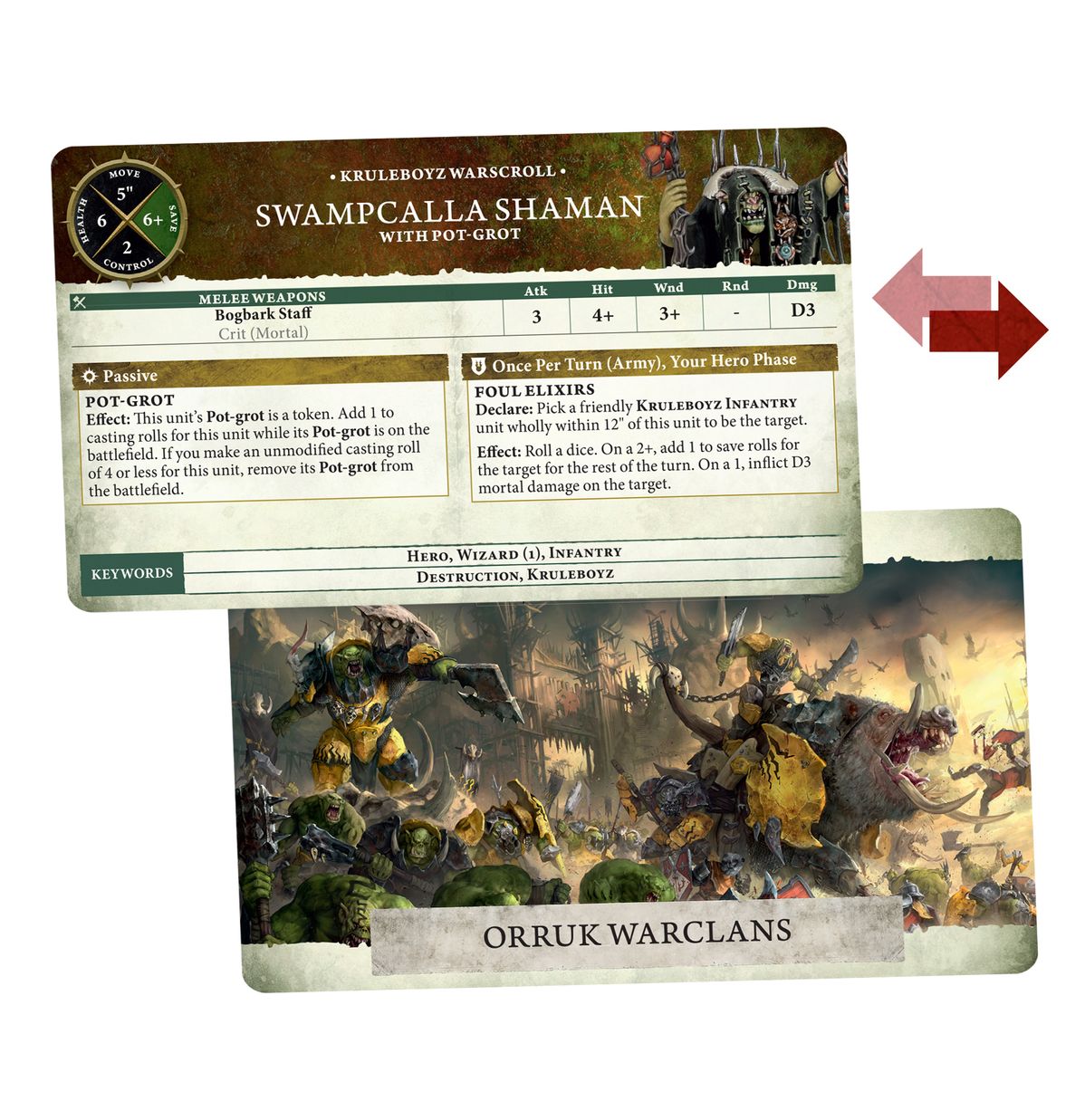 Warscroll Cards: Orruk Warclans (Anglais) - flash vidéo
