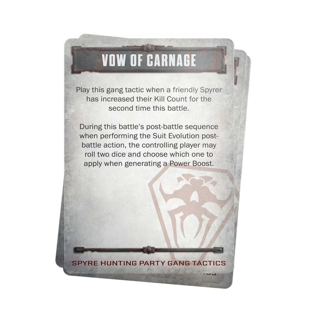 NECRO: SPYRE HUNTING PARTY GANG CARDS - flash vidéo