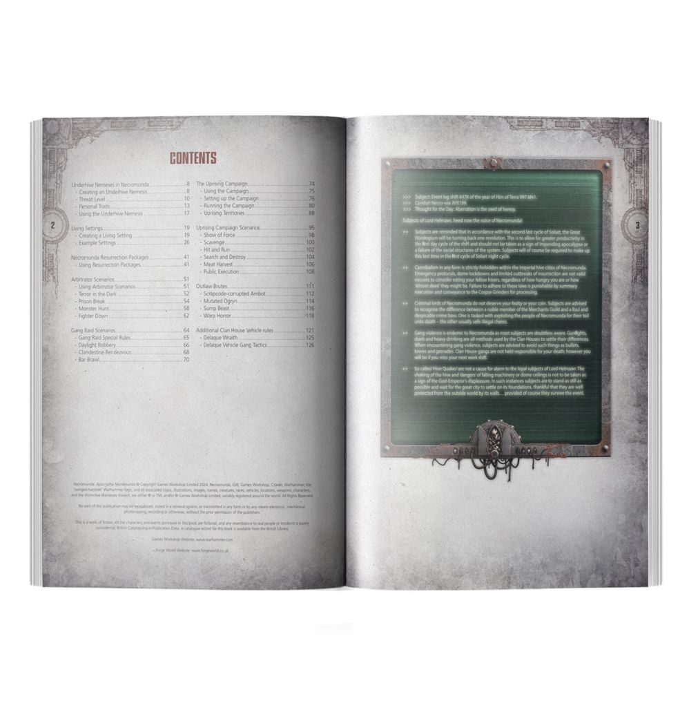 NECROMUNDA: APOCRYPHA NECROMUNDA - flash vidéo