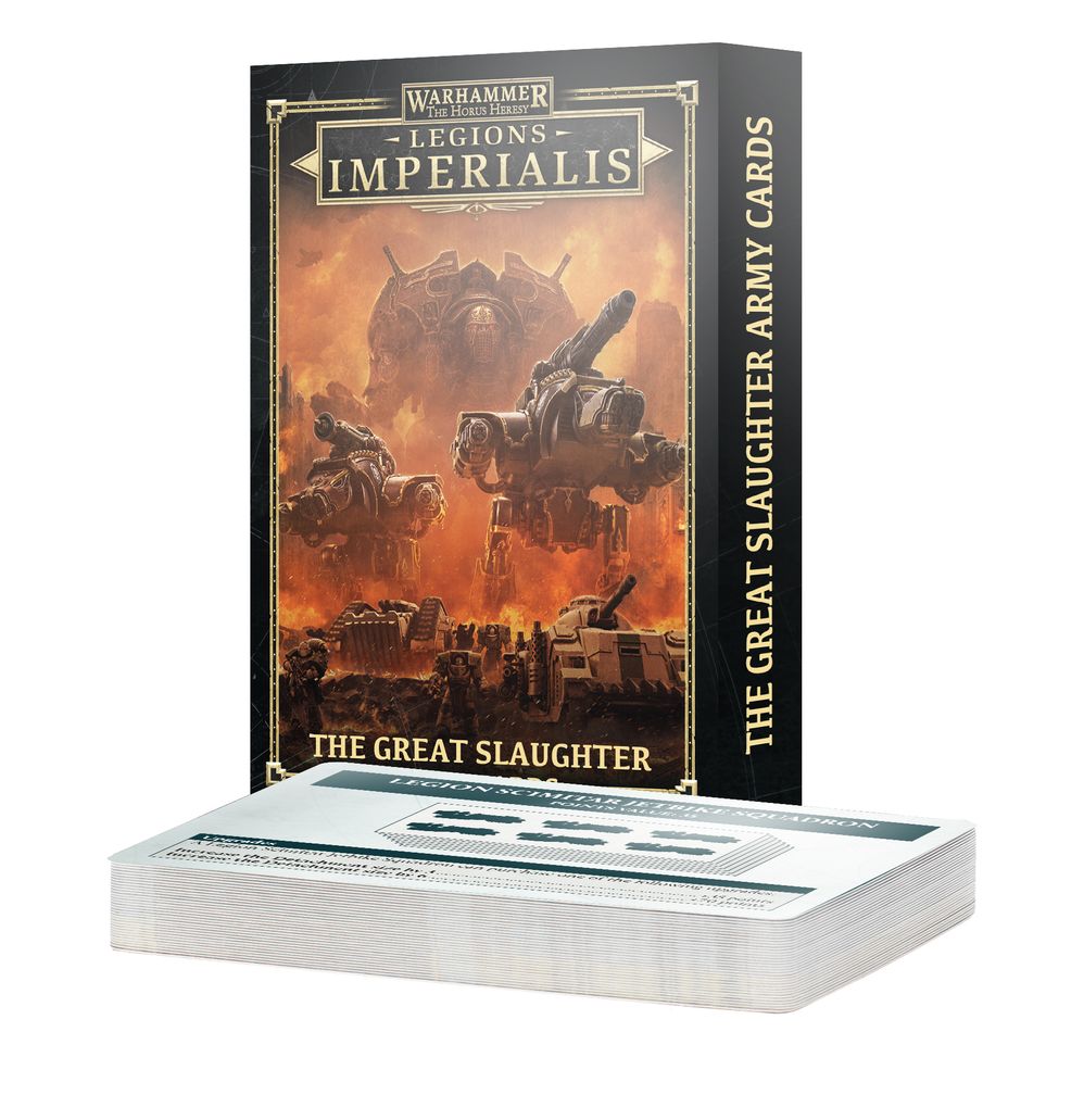Legions Imperialis: The Great Slaughter Army Cards (Anglais) - flash vidéo