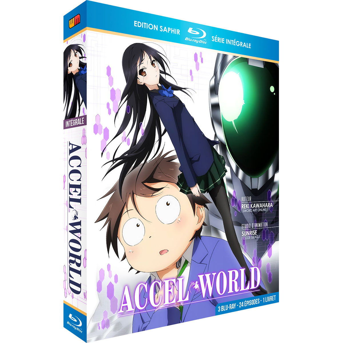 Accel World - Intégrale - Coffret Blu-ray + Livret - Edition Saphir
