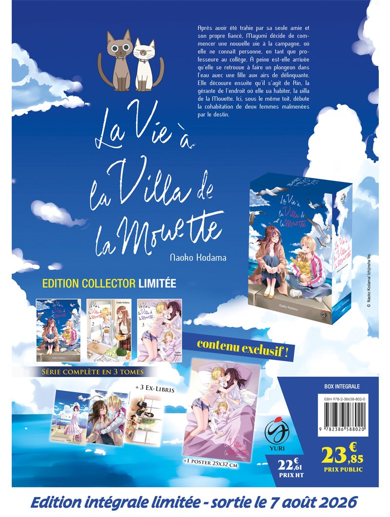 La vie à la villa de la Mouette - Coffret Collector (Tomes 1 à 3)