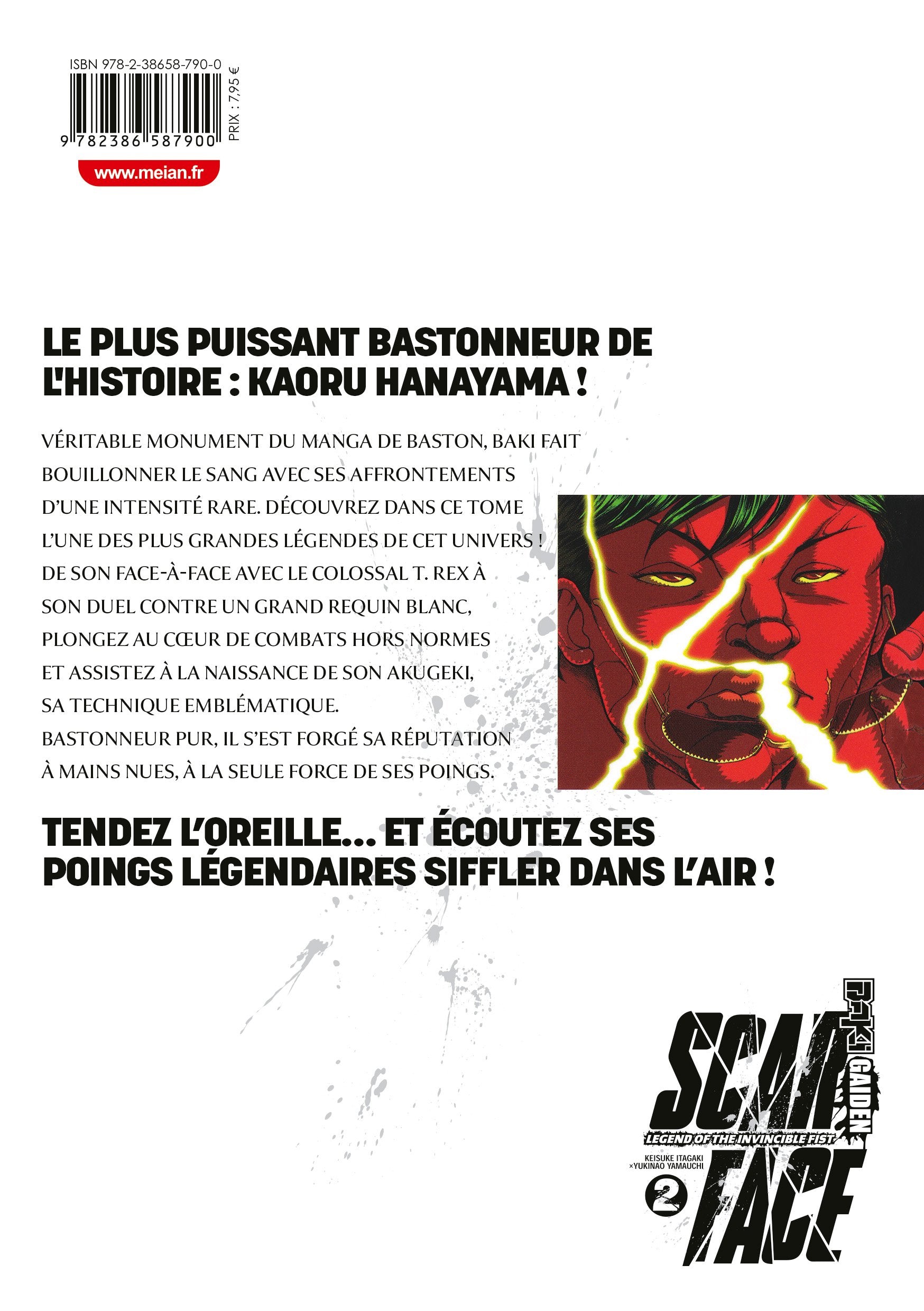 Baki Gaiden: Scarface - Tome 02 - Livre (Manga)