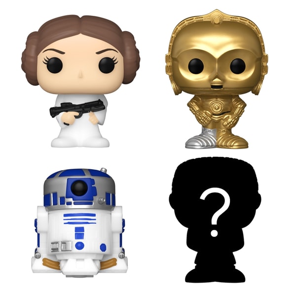 Funko Bitty Pop! 4-Pack: Star Wars - Leia Organa - flash vidéo