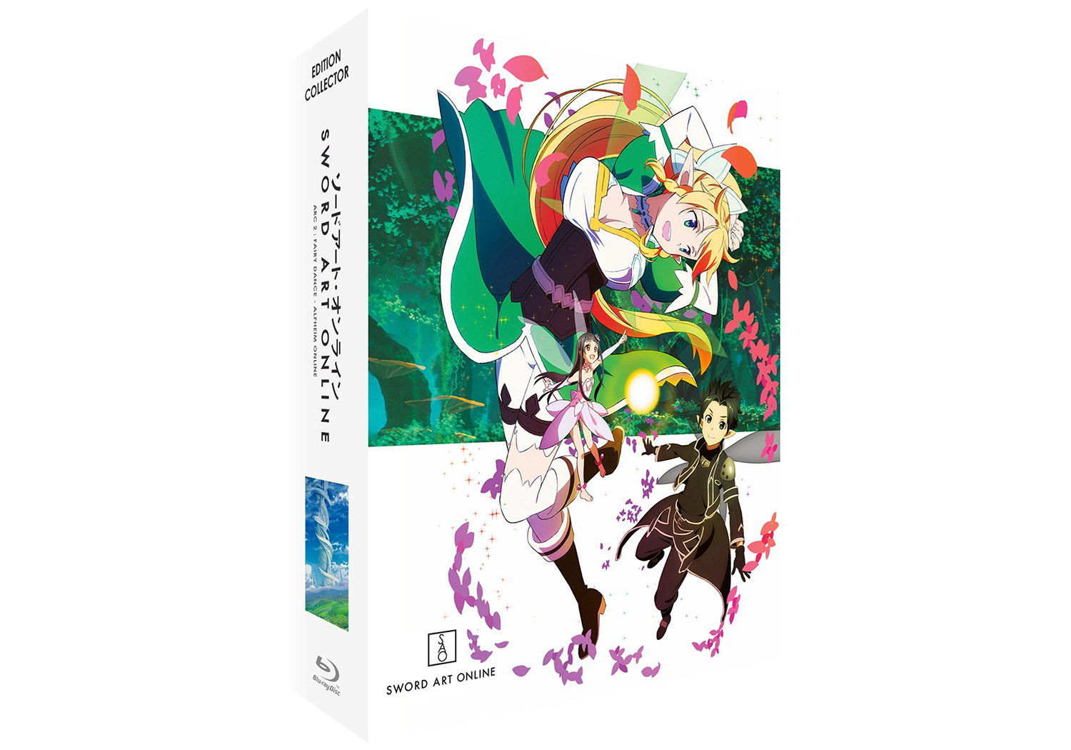 Sword Art Online (SAO) - Arc 2 (ALO) - Edition Collector - Combo Blu-ray + DVD - Réédition