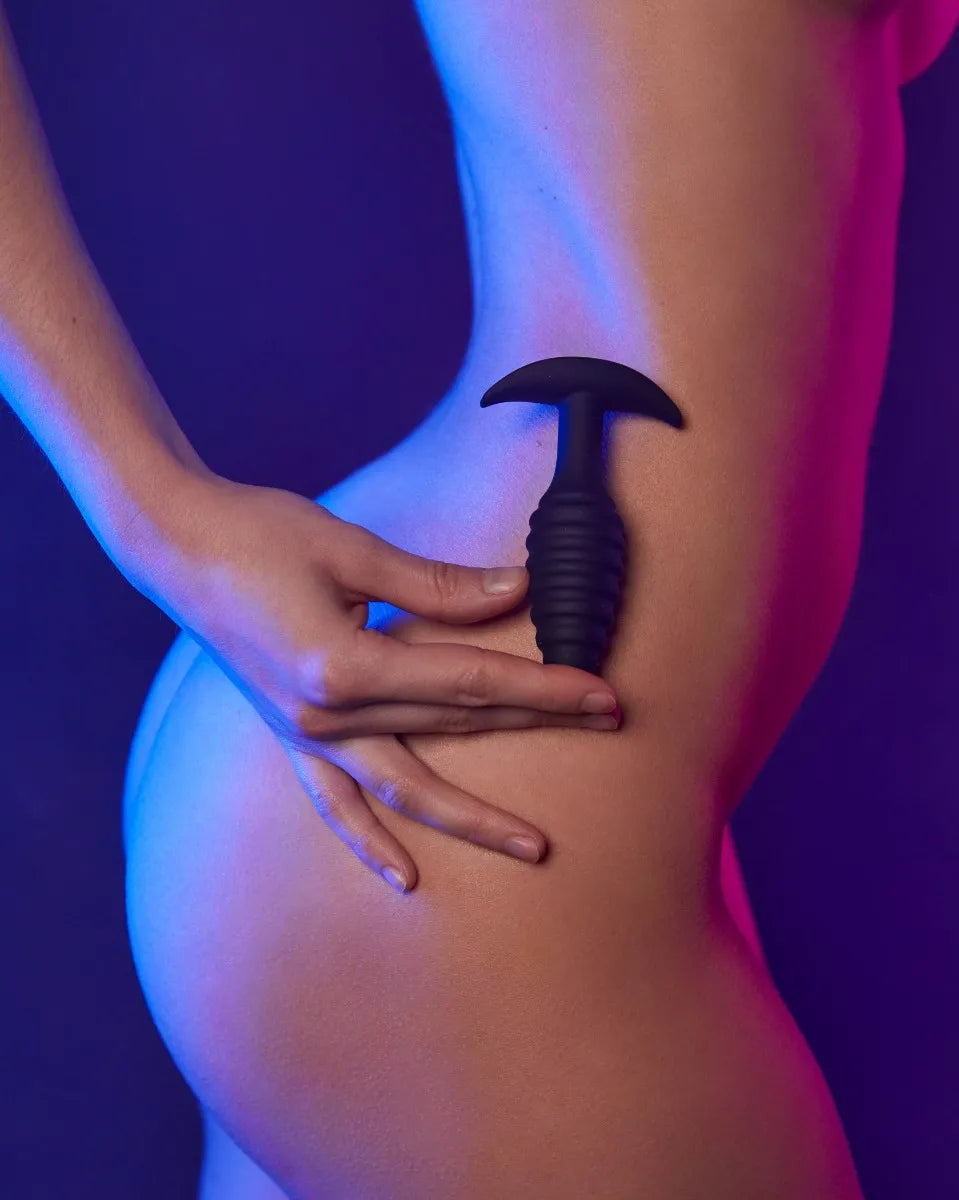 Plug anal texturé Spiral [Sextoys] - flash vidéo