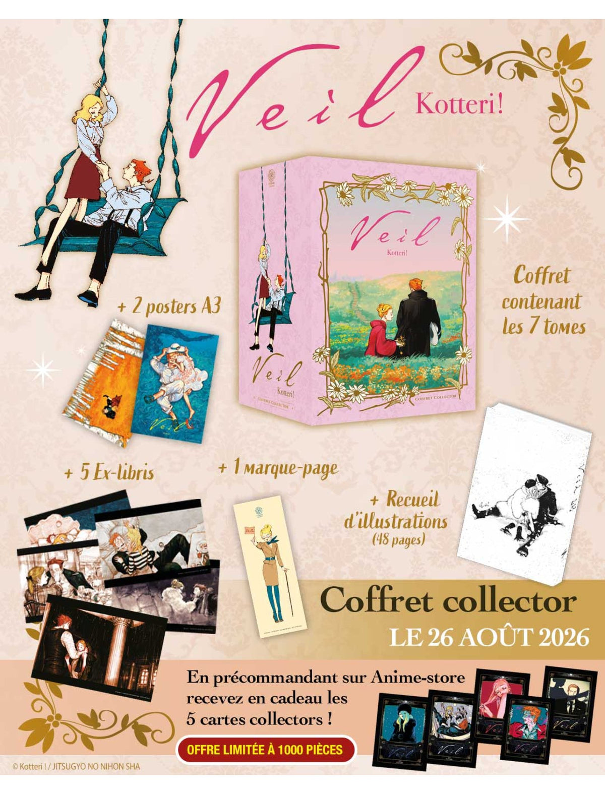Veil Kotteri - Coffret Édition Collector (tomes 1 à 7)