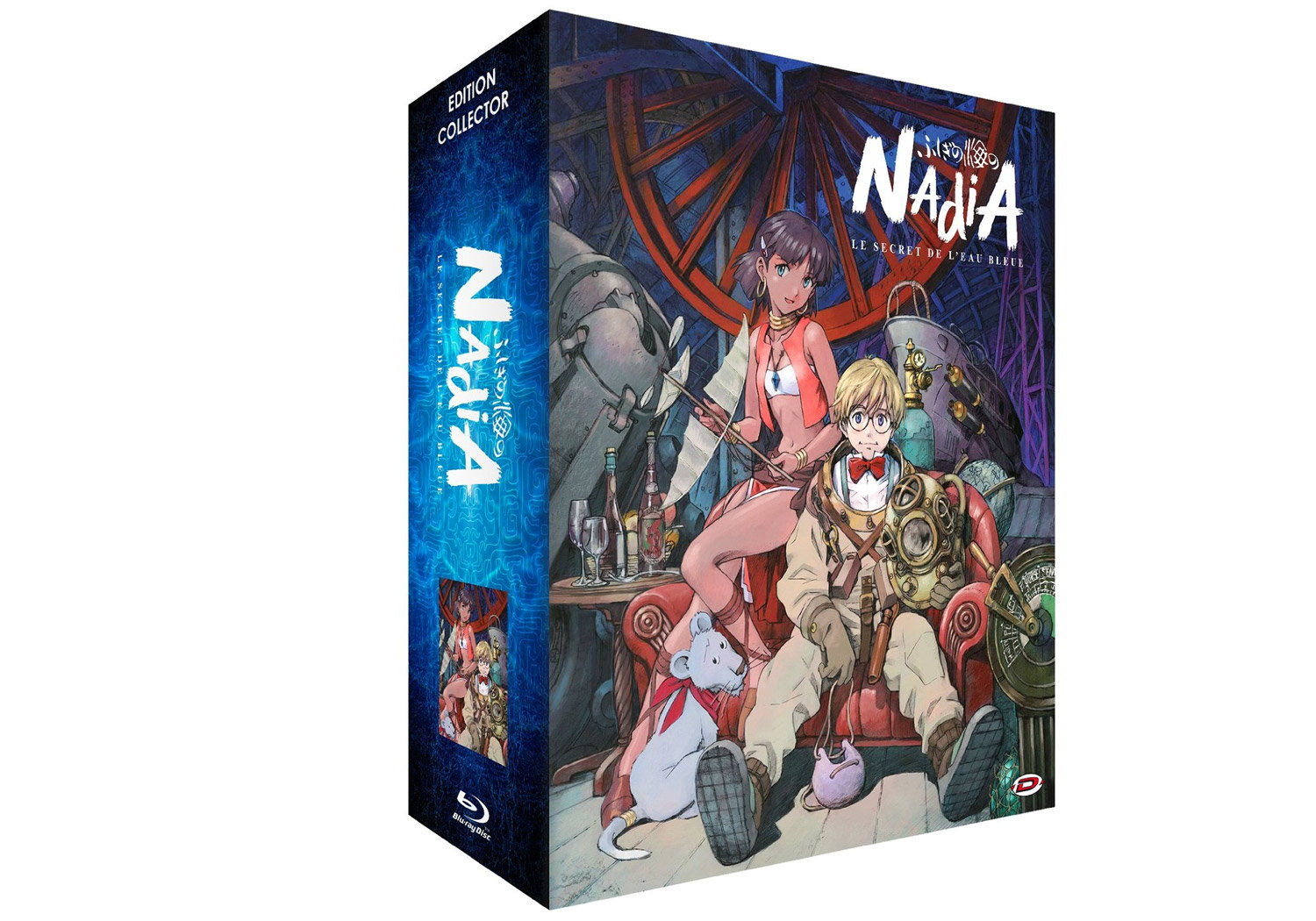 Nadia, le secret de l'eau bleue - Intégrale - Coffret Combo Blu-ray + DVD - Edition Collector Limitée