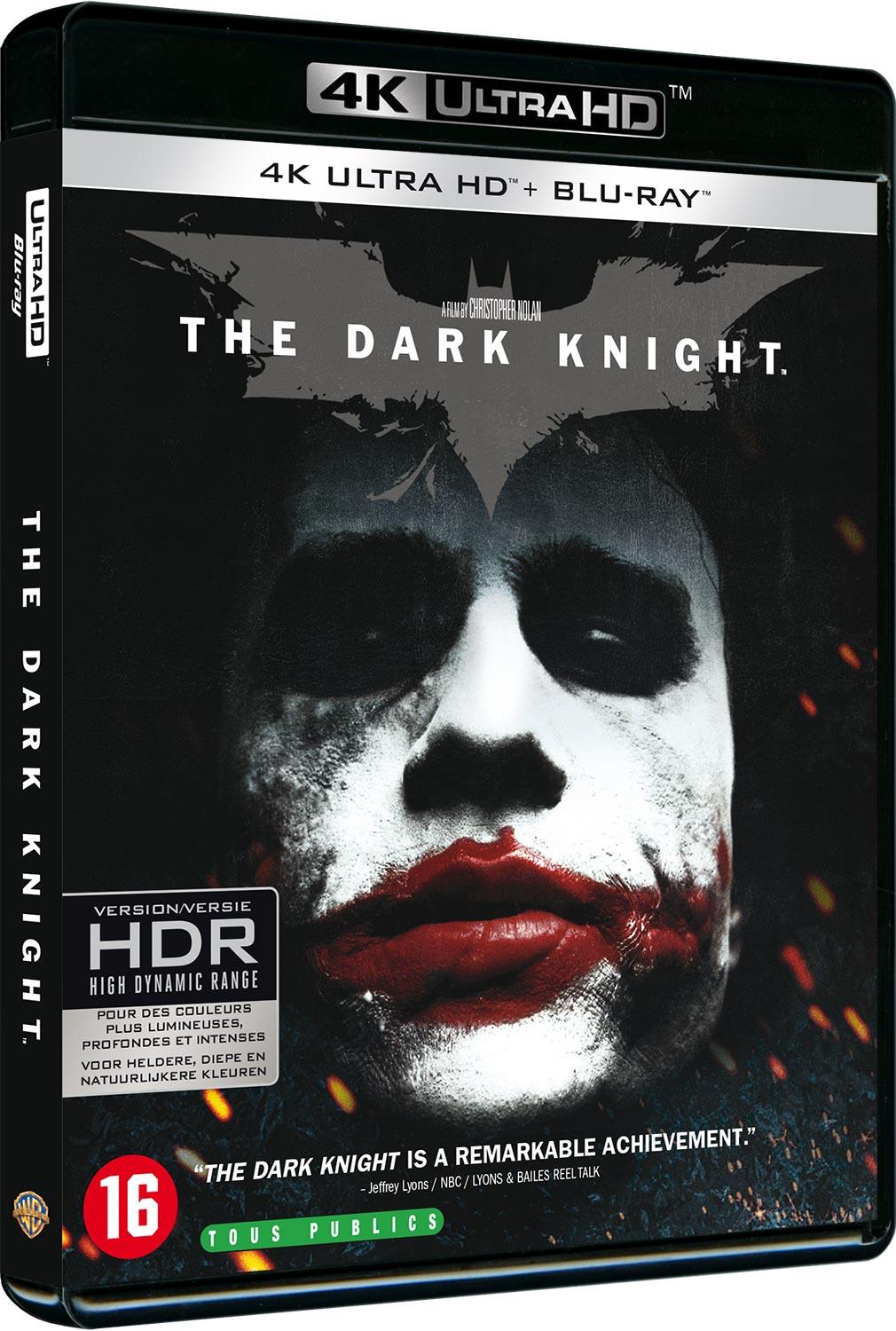 Batman - The Dark Knight, le Chevalier Noir [4K Ultra HD]