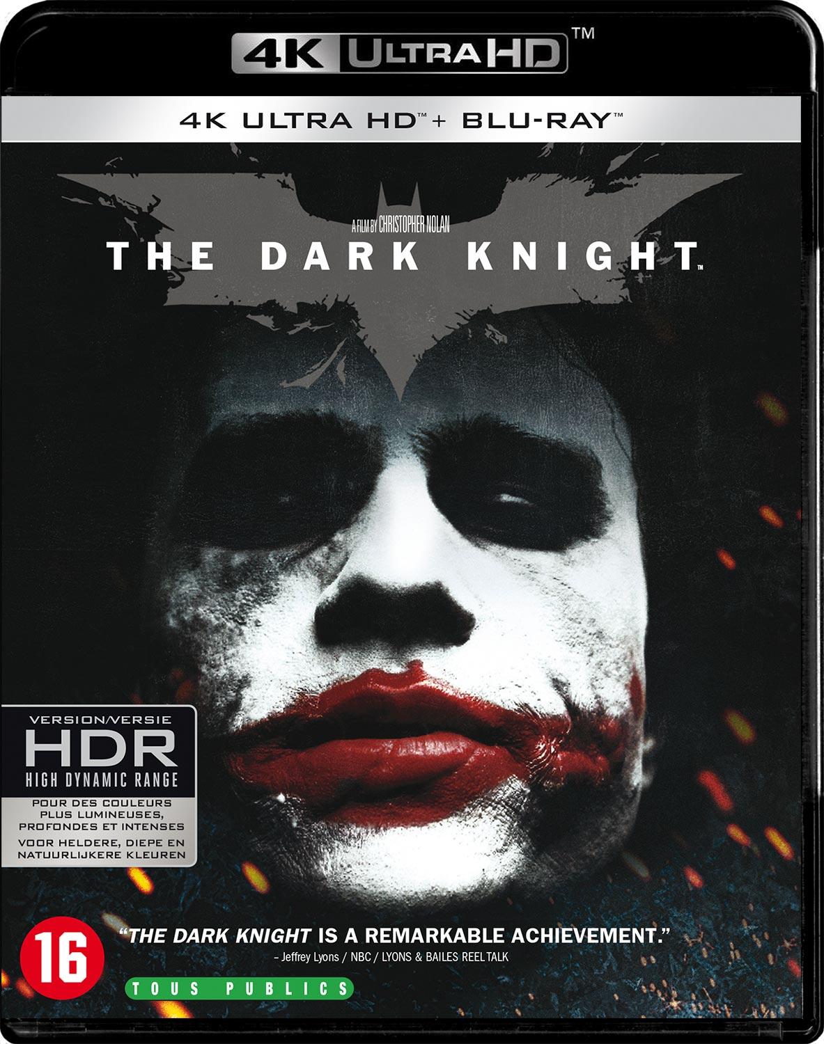 Batman - The Dark Knight, le Chevalier Noir [4K Ultra HD]
