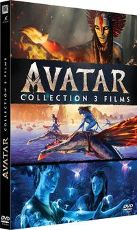 Avatar - Collection 3 films : Avatar + Avatar 2 : La Voie de l'eau + Avatar 3 : De Feu et de cendres [DVD]