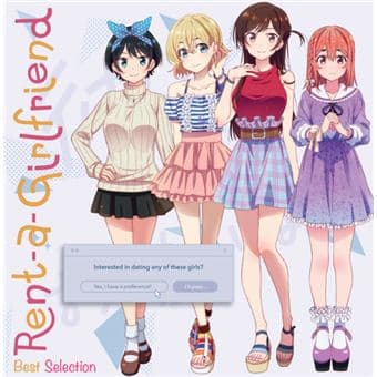 Rent-A-Girlfriend - Original Soundtrack - 1-LP Pink Color Vinyl - flash vidéo