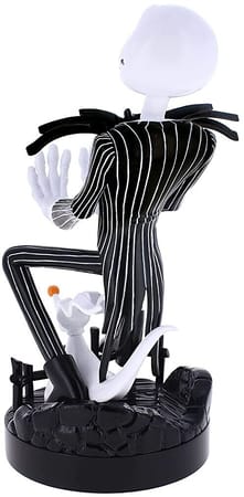 Cable Guys - Disney - L'Étrange Noël de monsieur Jack - Jack Skellington Support Chargeur pour Téléphone et Manette - flash vidéo
