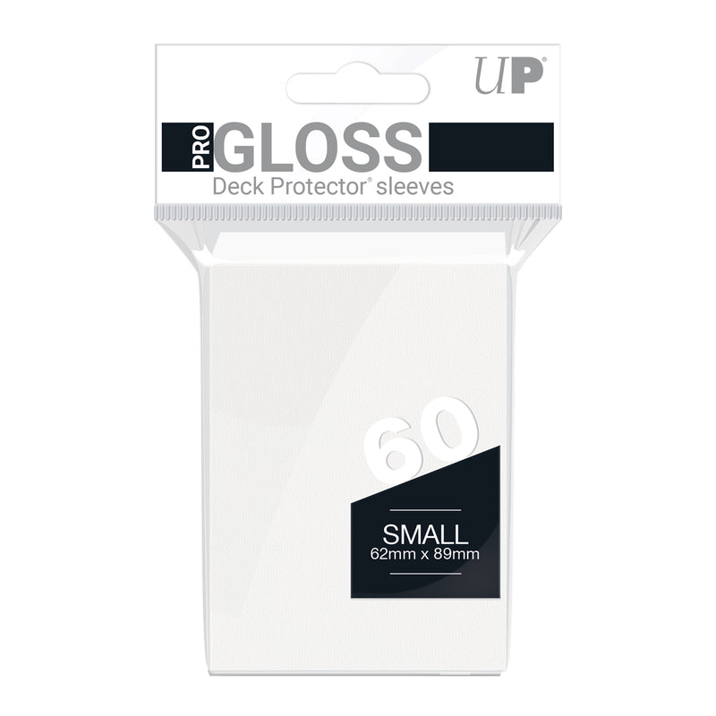 Ultra Pro - PRO-Gloss Sachet de 60 protèges cartes petit format Blanc (62 x 89 mm)