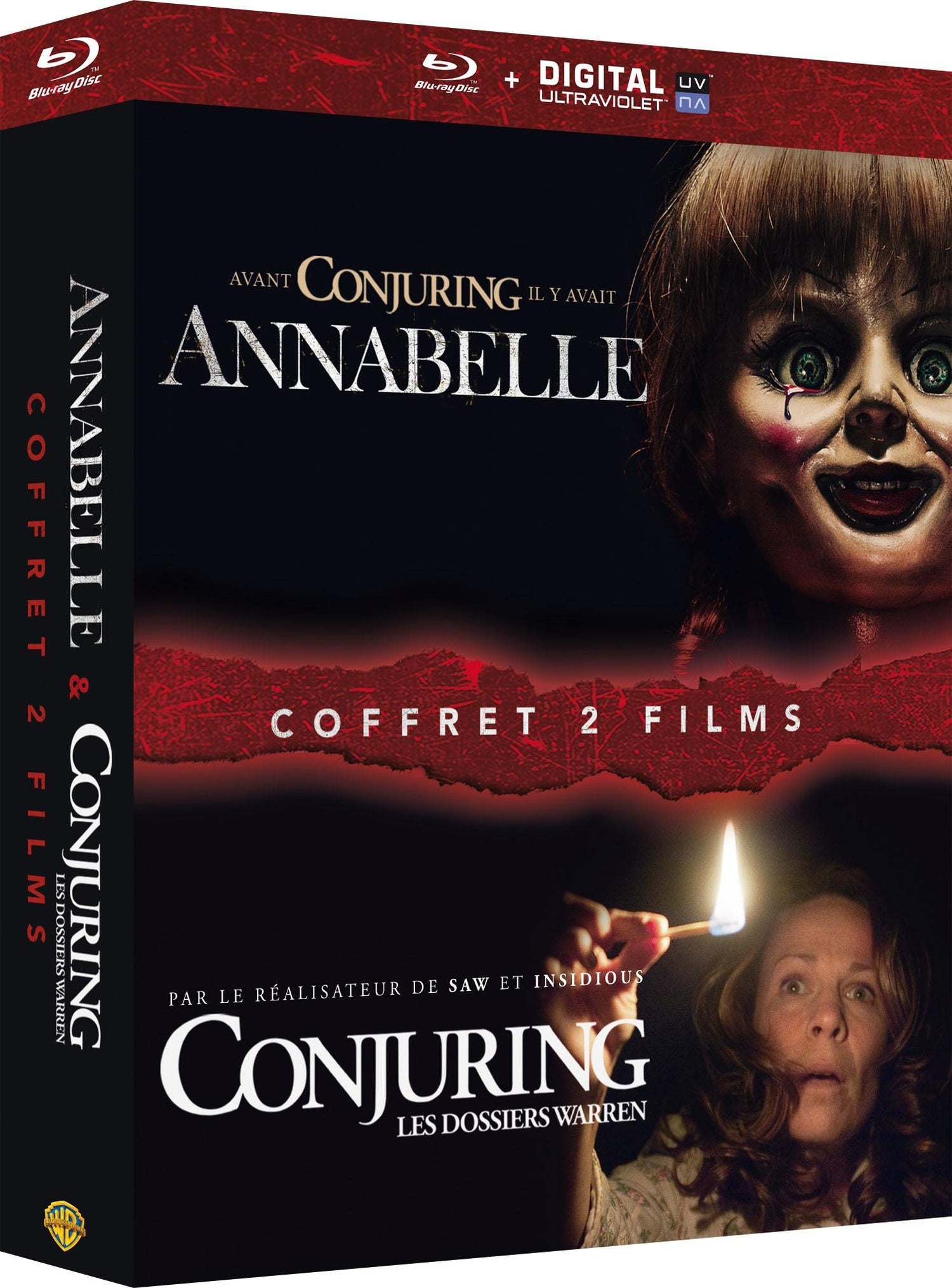 Annabelle + Conjuring : les dossiers Warren [Blu-ray]