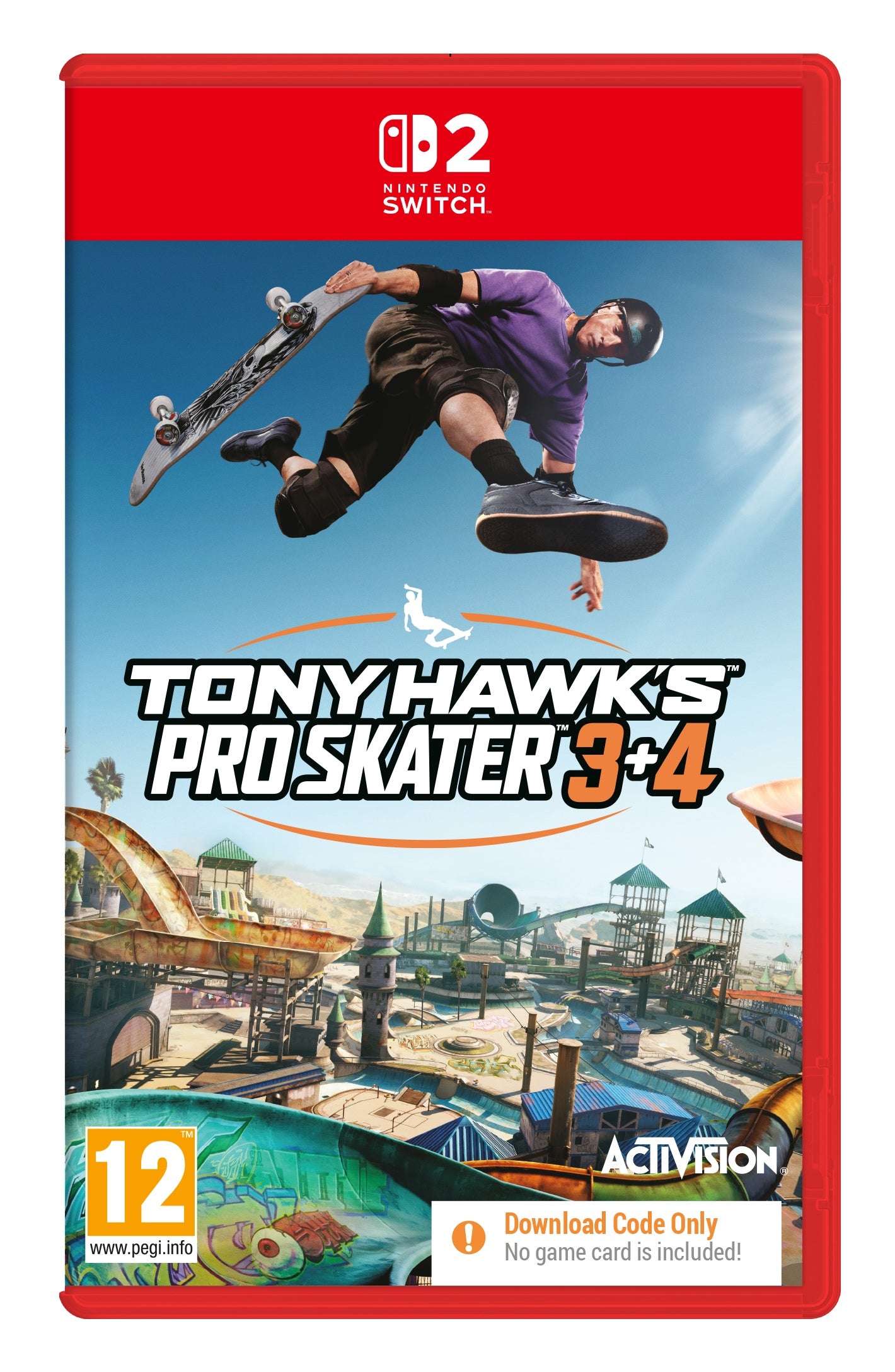 Tony Hawk's Pro Skater 3 + 4 (Code-in-a-box)