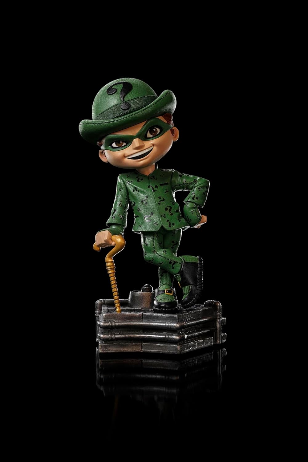 Iron Studios - MiniCo - DC Comics - Batman Forever - Riddler Statue 15cm - flash vidéo