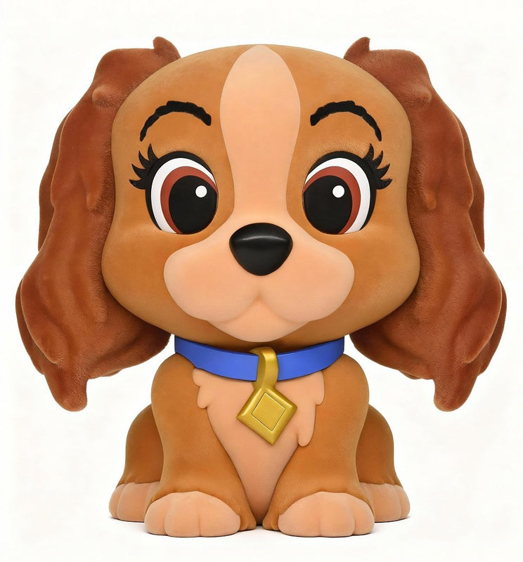 Disney - La Belle et le Clochard - Tirelire Lady (Flocked) 20cm