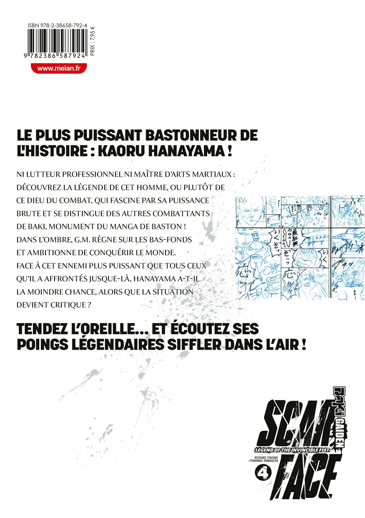 Baki Gaiden: Scarface - Tome 04 - Livre (Manga)