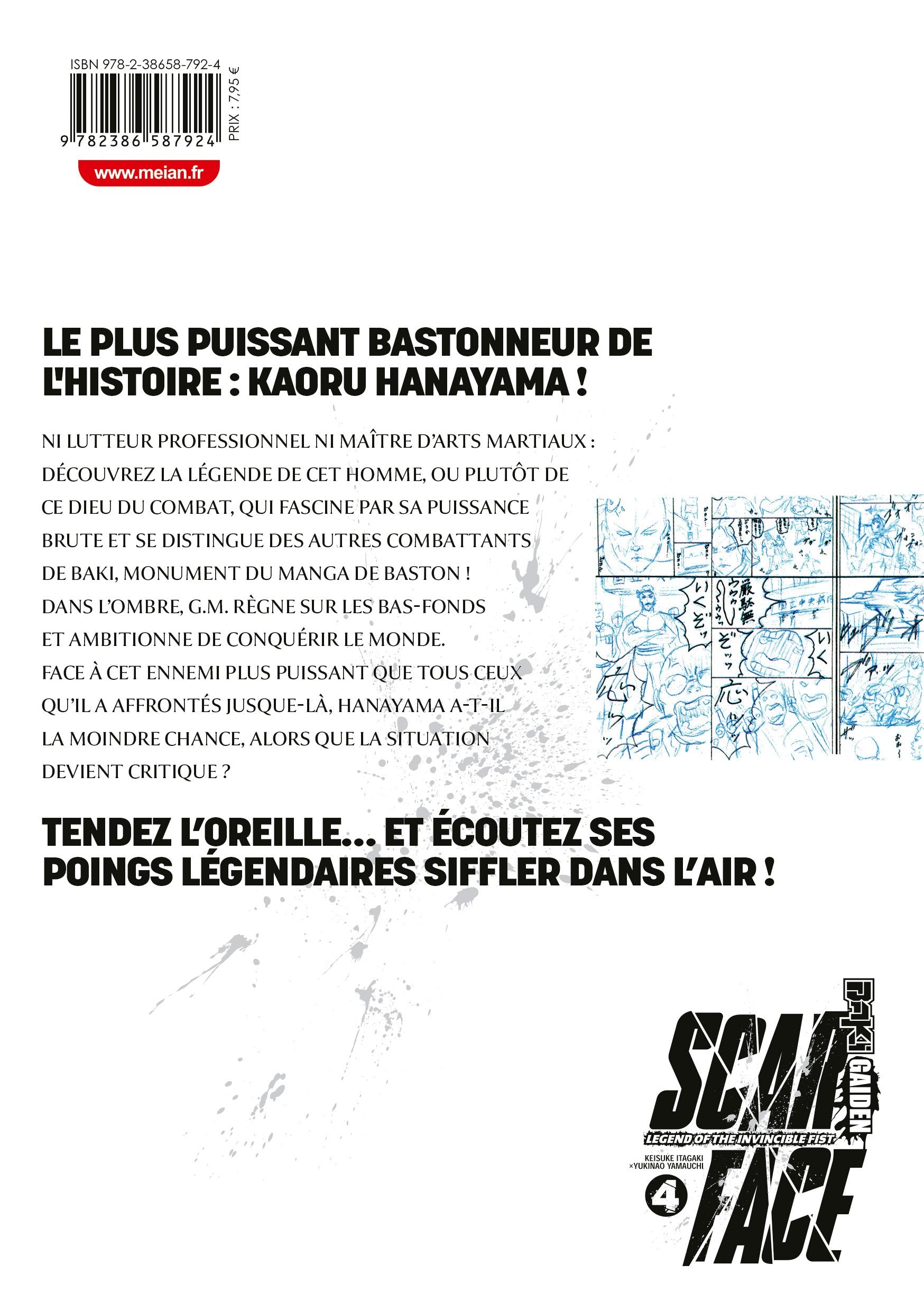 Baki Gaiden: Scarface - Tome 04 - Livre (Manga)