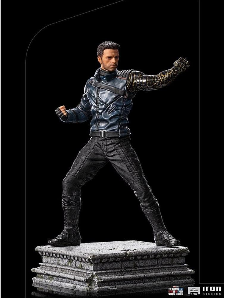 Iron Studios - BDS Arts Scale 1/10 - Marvel - The Falcon and the Winter Soldier - Bucky Barnes Statue 22cm - flash vidéo