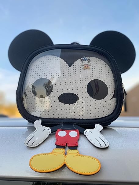 Loungefly: Disney - Mickey & Minnie - Mickey Pin Trader Cosplay Mini Backpack - flash vidéo
