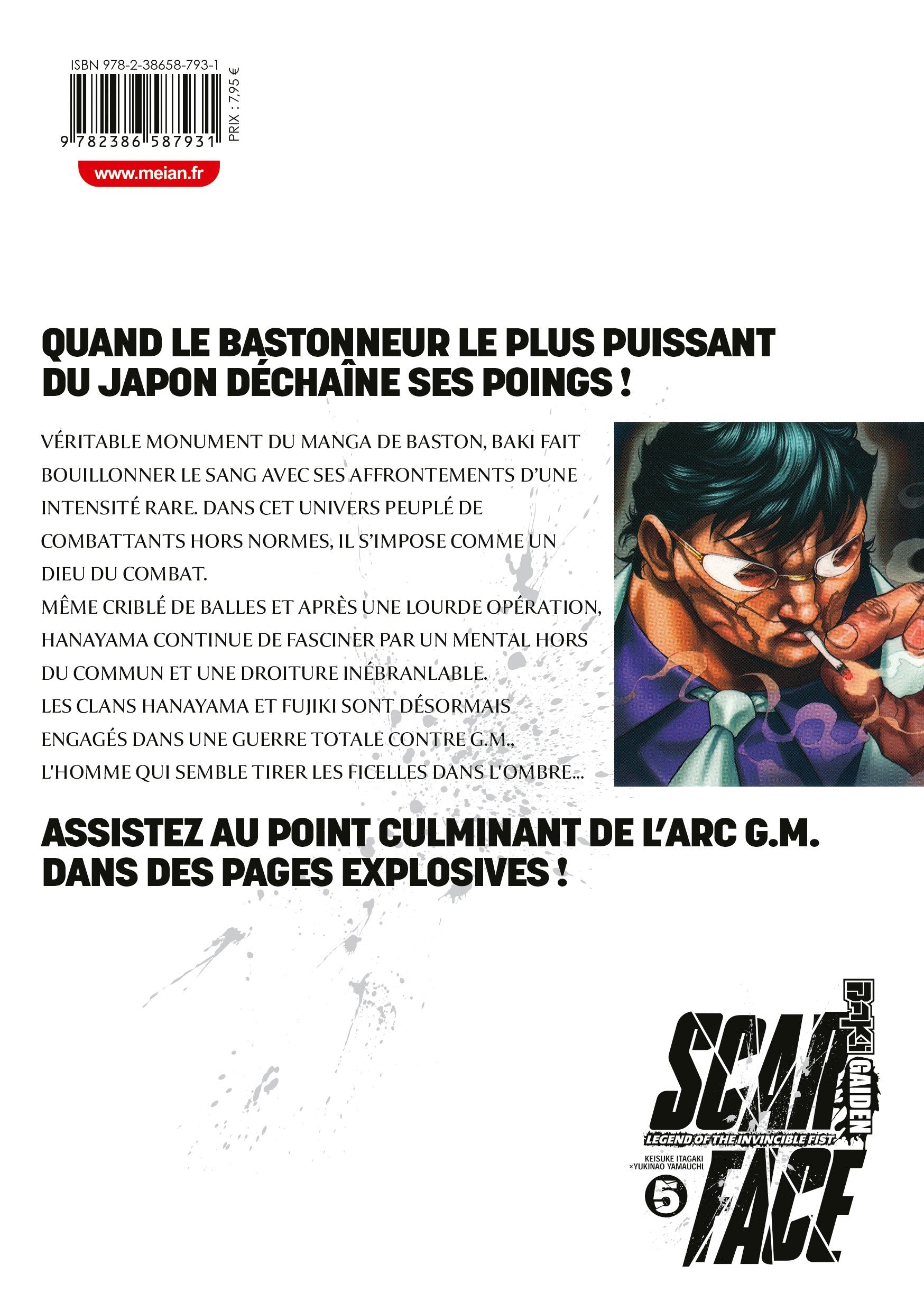 Baki Gaiden: Scarface - Tome 05 - Livre (Manga)