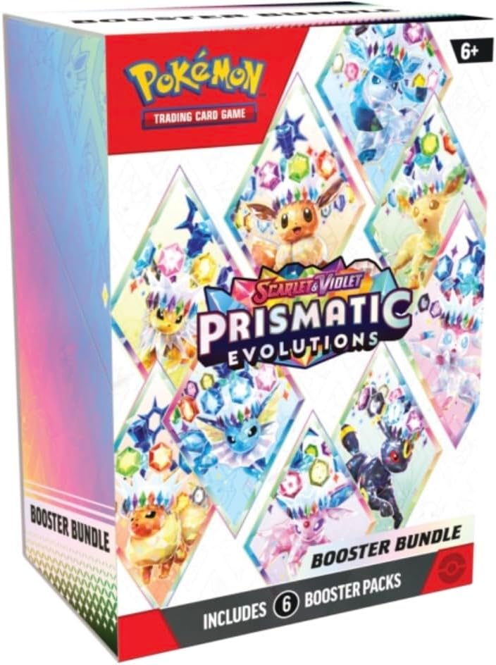 Pokémon TCG - Scarlet & Violet - SV 8.5 Prismatic Evolutions Booster Bundle