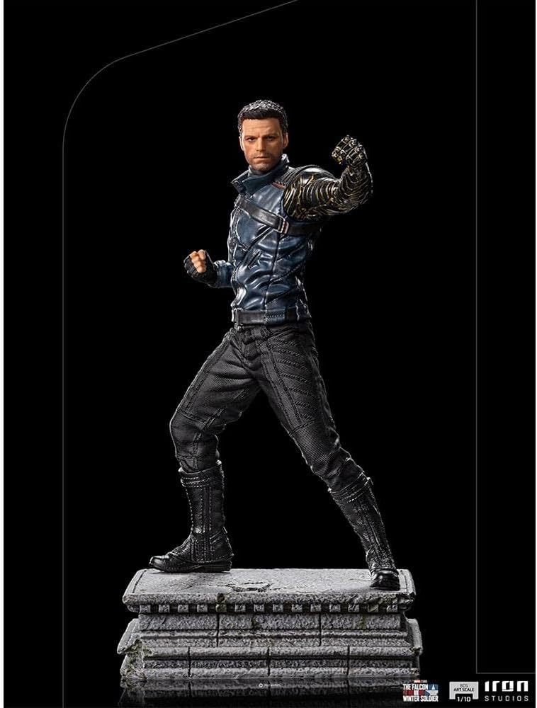 Iron Studios - BDS Arts Scale 1/10 - Marvel - The Falcon and the Winter Soldier - Bucky Barnes Statue 22cm - flash vidéo